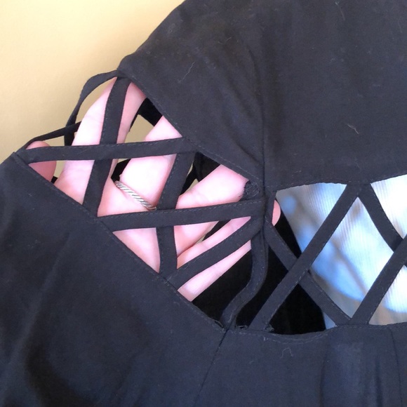 TORRID sz 3x 22/24 Open Cage X Weave Crewneck Lightweight Popover Dress $59 NEW - Picture 10 of 12